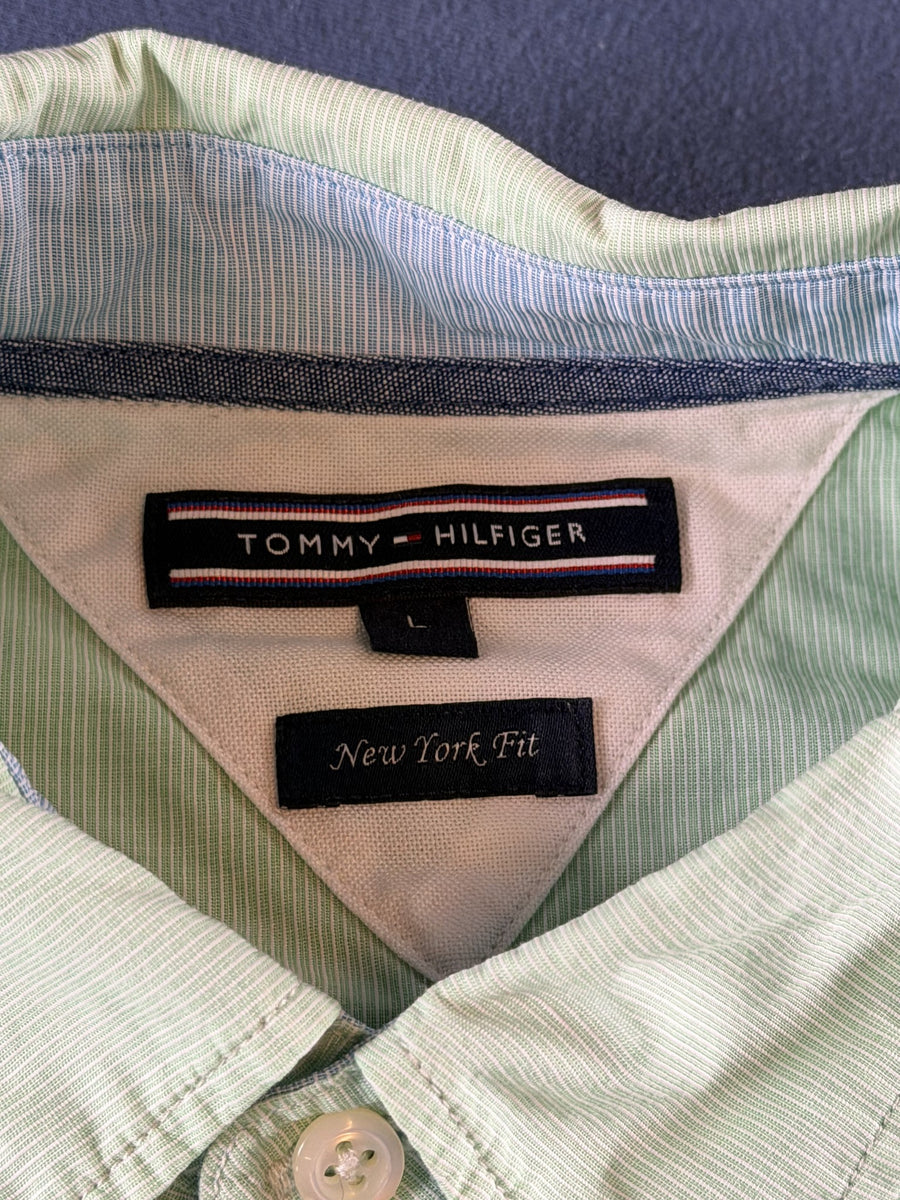 Tommy Hilfiger Blouse groen gestreept