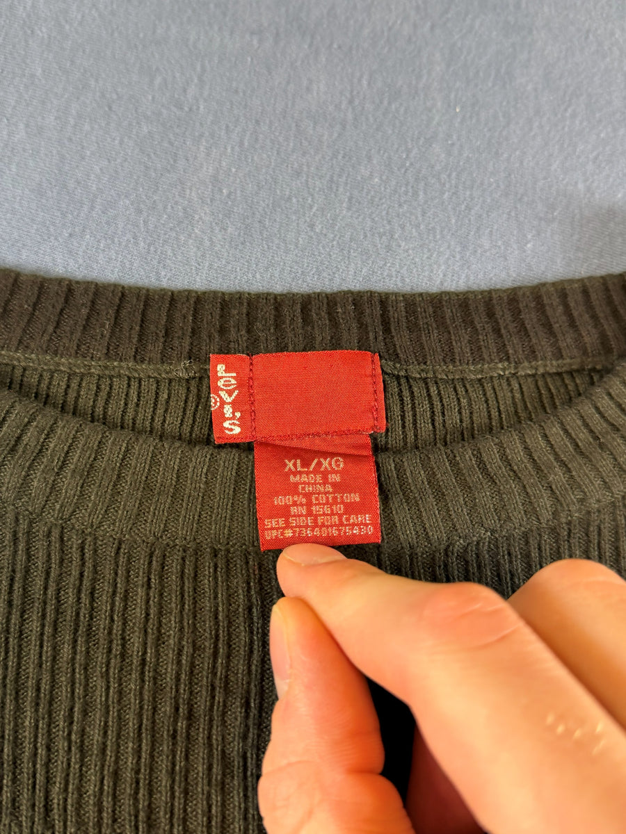 Levi's Trui grijs gestreept
