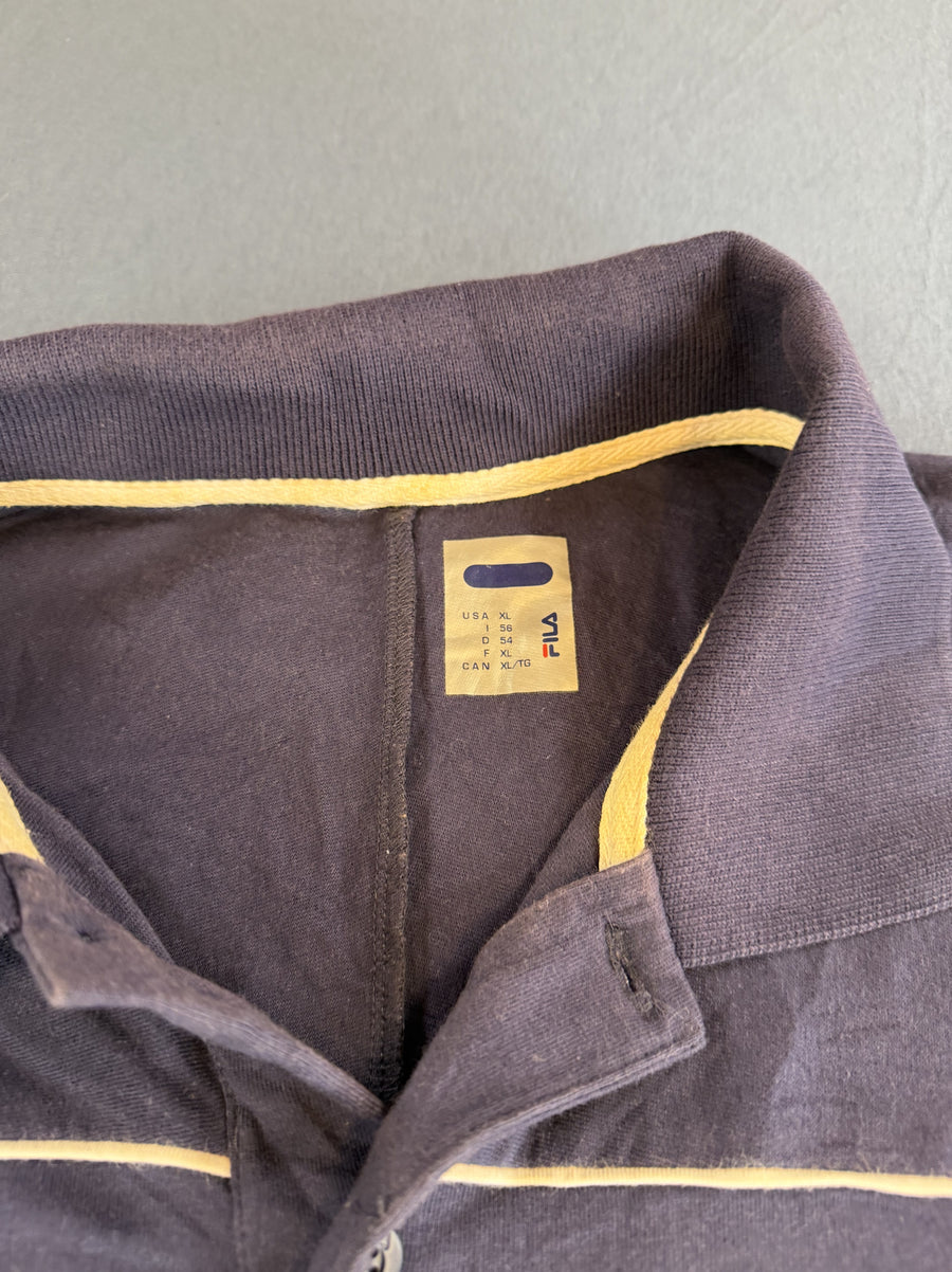 Blauw Fila sportshirt, maat XL (polo / piqué poloshirt)