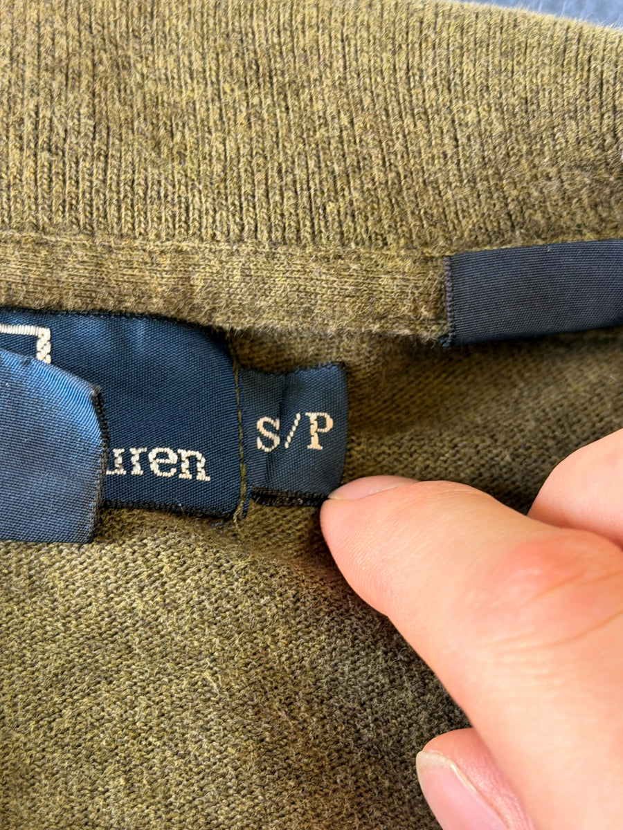 Ralph Lauren trui groen dames maat S sweater pullover gebreid