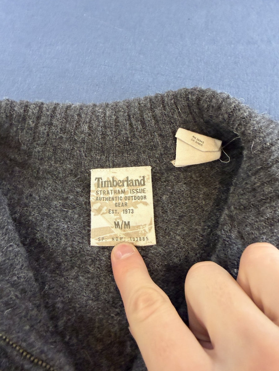 Grijze streeptrui van Timberland (sweater/pullover), maat M