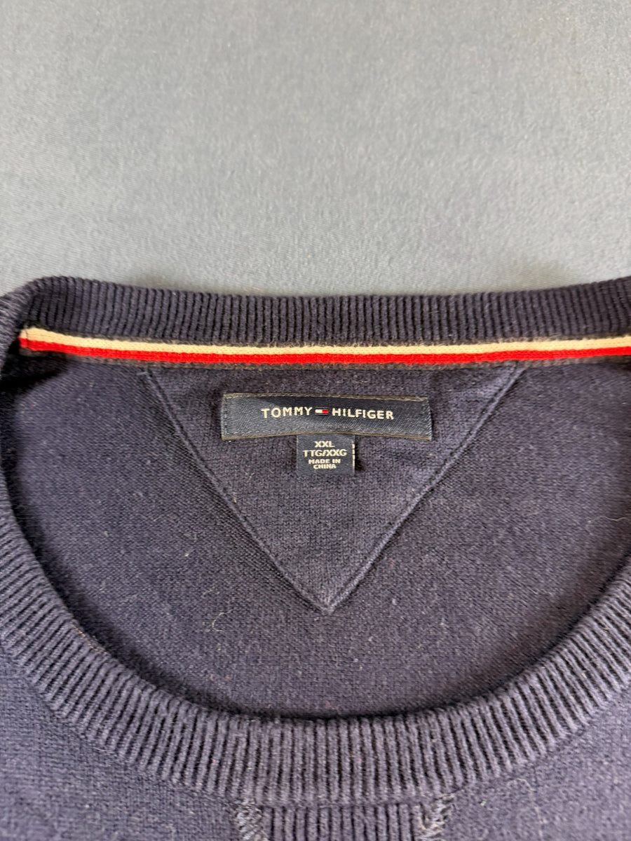 Tommy Hilfiger Trui blauw gestreept
