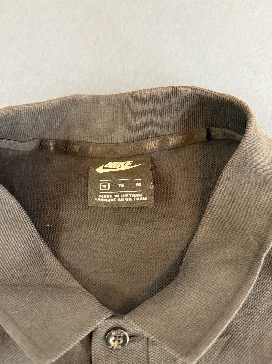 Zwarte Nike poloshirt heren maat XL (piquéshirt / polo)