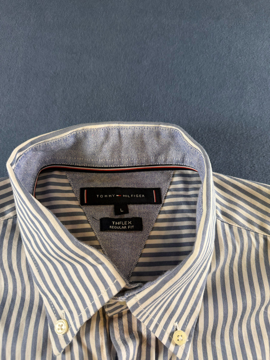Tommy Hilfiger Blouse blauw gestreept