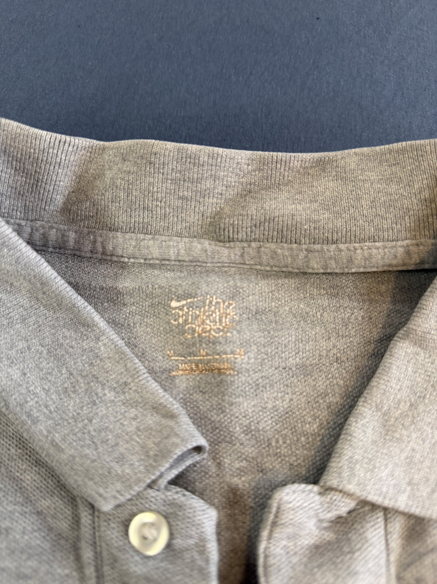 Grijze Nike poloshirt (piqué polo), maat M
