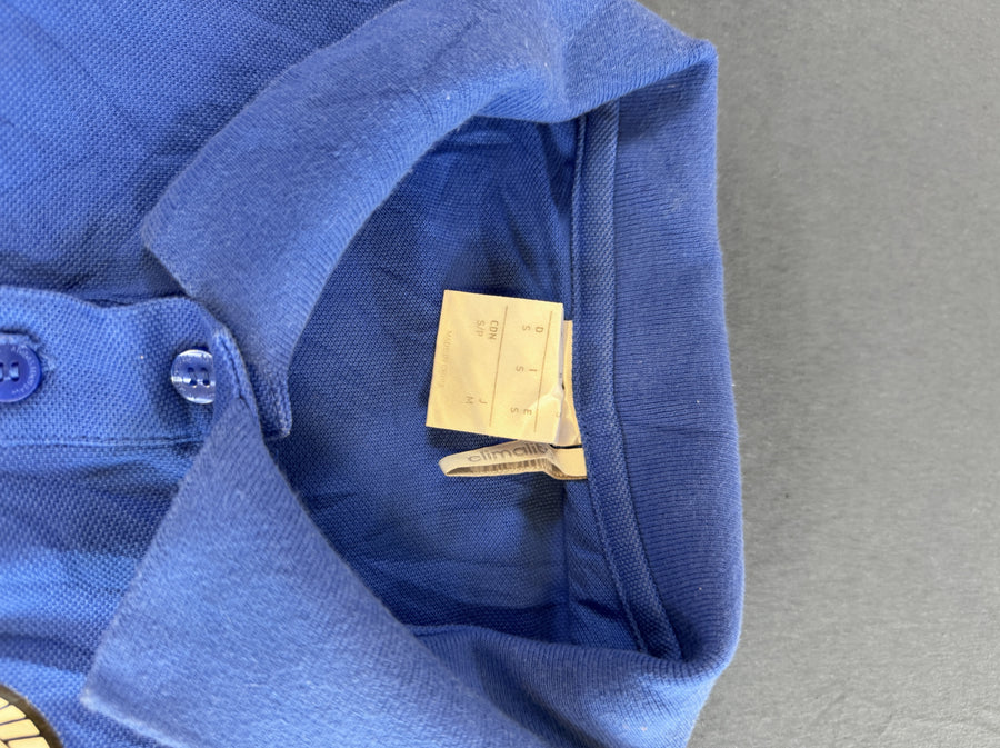 Blauw adidas voetbalshirt Egypte (sportpolo), maat S