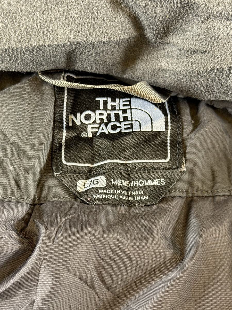 The North Face Gewatteerde jas grijs