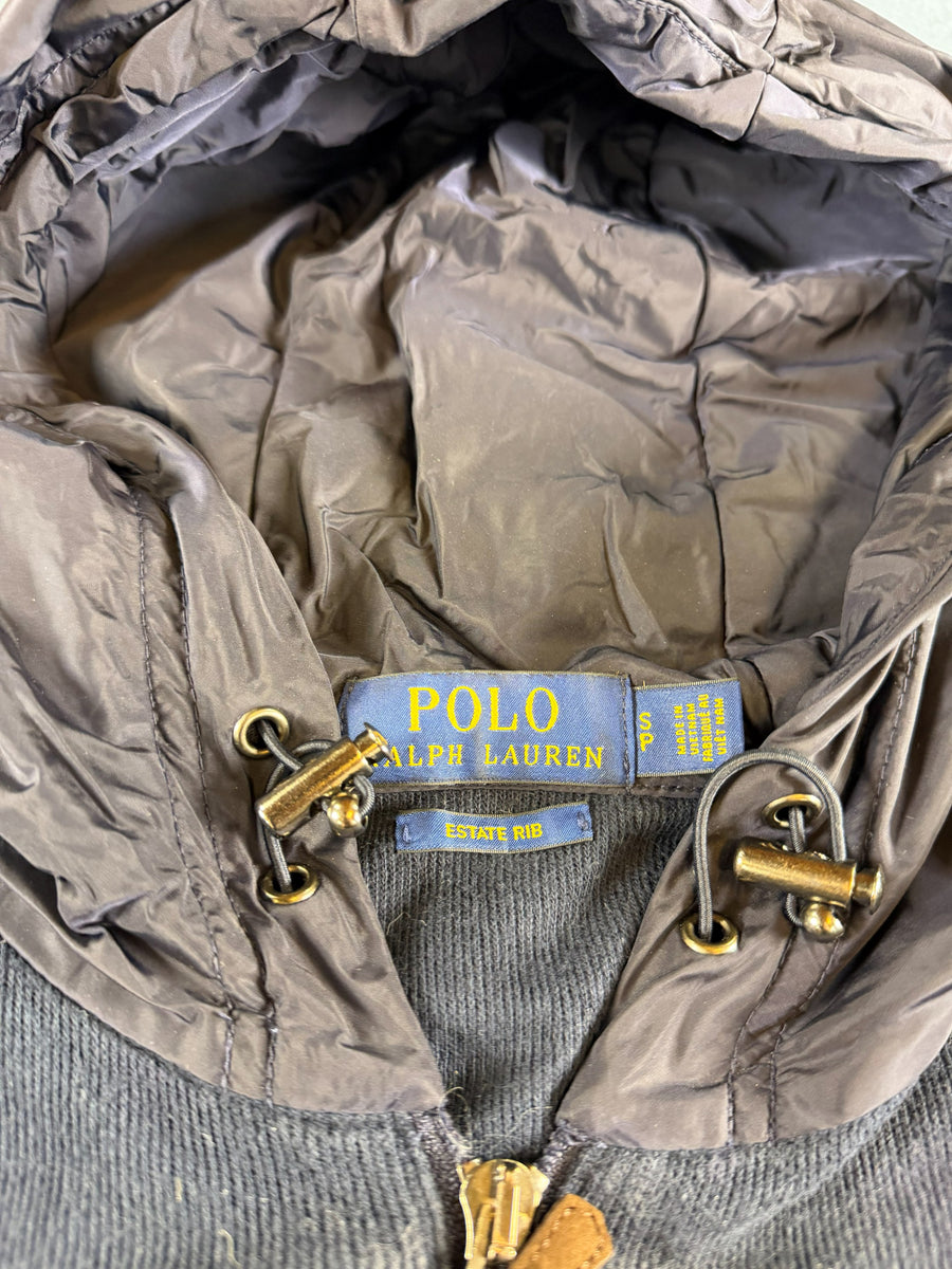 Polo Ralph Lauren Hoodie met rits blauw Estate Rib