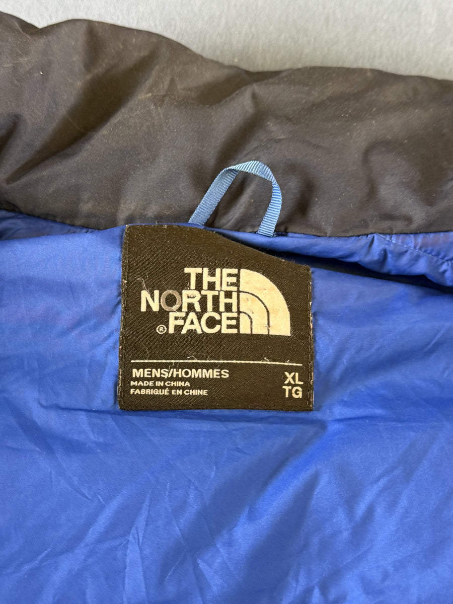 The North Face Gewatteerde jas blauw