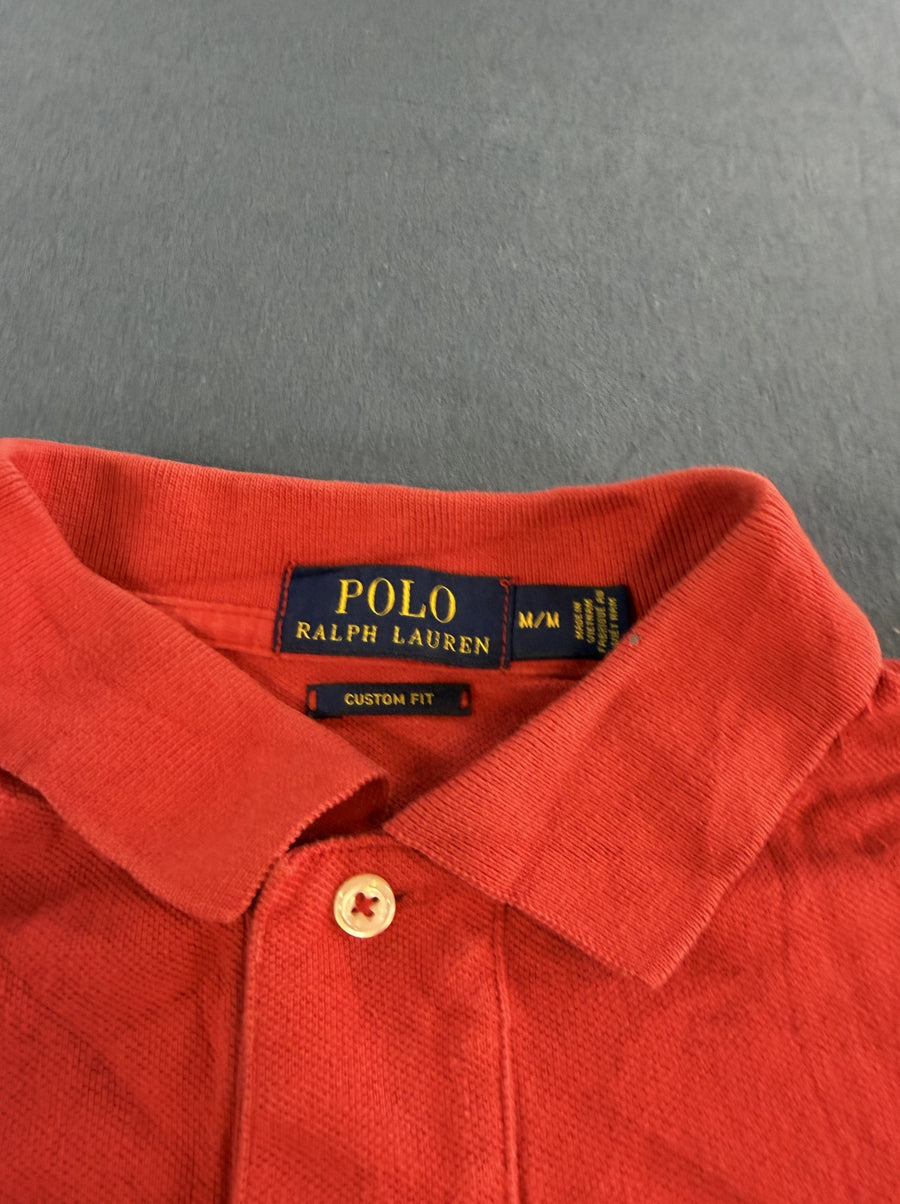 Rood piquéshirt van Polo Ralph Lauren (poloshirt), maat M