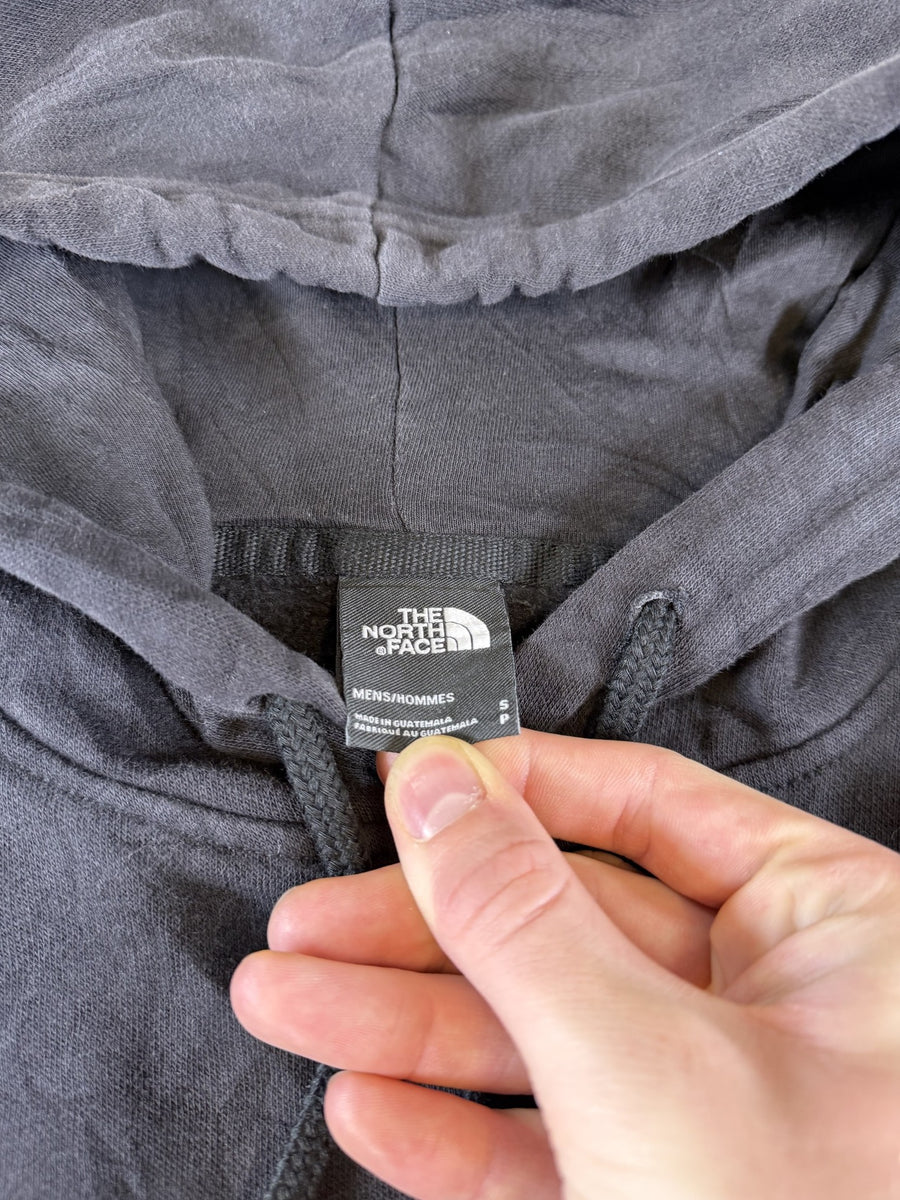 Zwarte The North Face trui met Box Logo, maat S (hoodie / sweatvest)