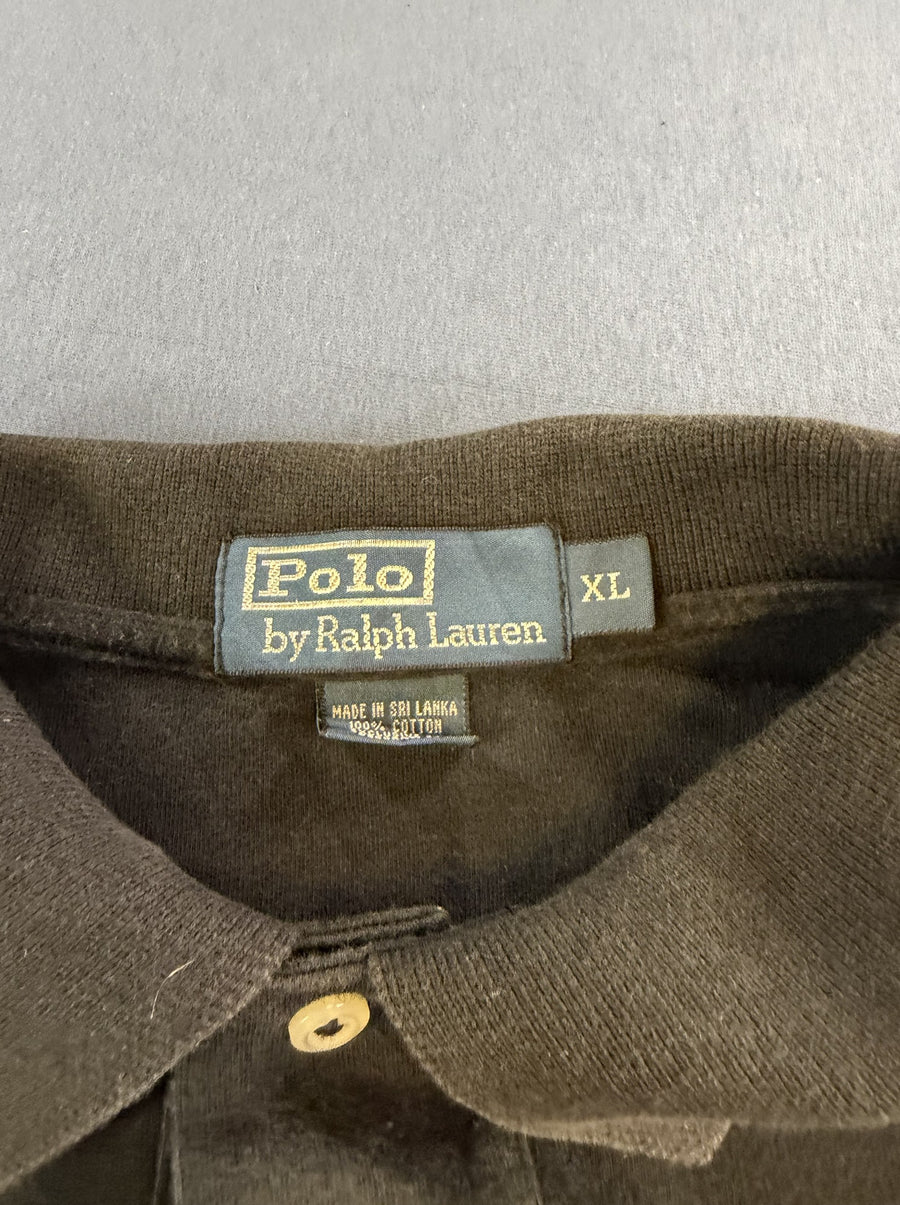 Zwarte polo Ralph Lauren (poloshirt / polo) heren maat XL