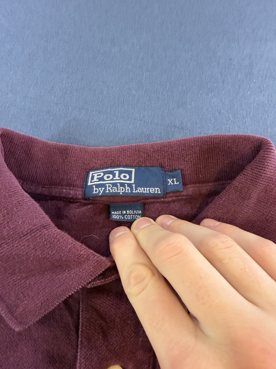 Roestrood Polo Ralph Lauren poloshirt (polo / piqué shirt) maat XL