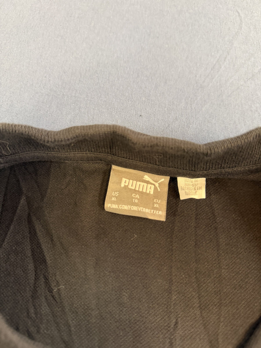 Zwarte polo maat XL (Puma piqué poloshirt / herenpolo)