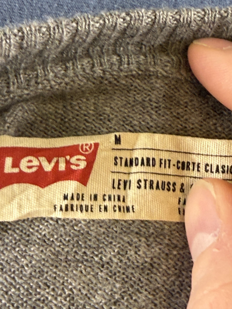 Levi's trui grijs maat M Standard Fit