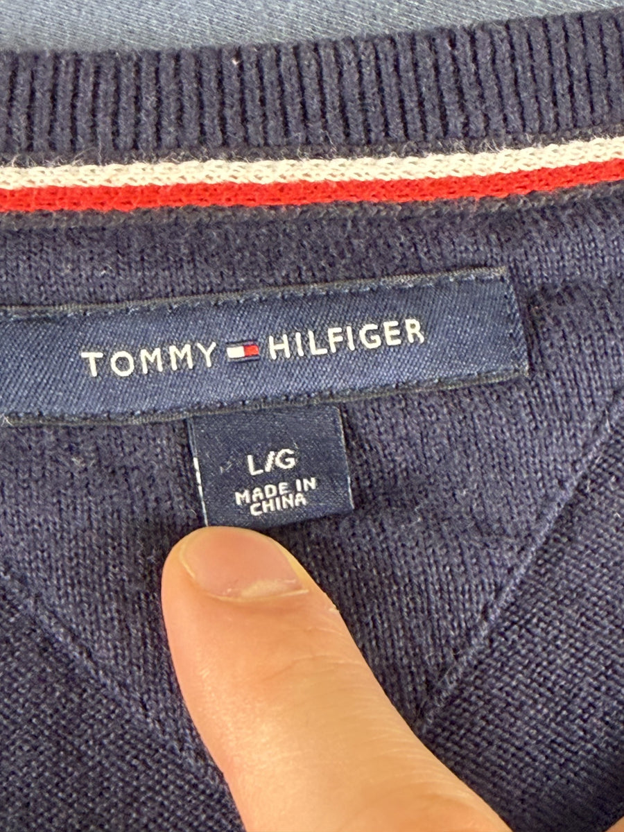Tommy Hilfiger Trui rood gestreept