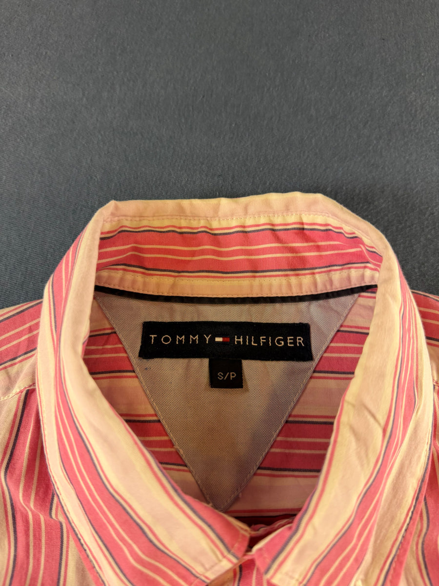 Tommy Hilfiger Blouse roze gestreept