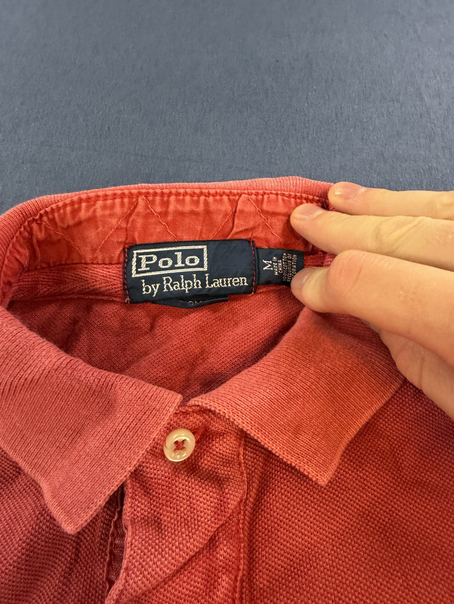 Rood piquéshirt Polo Ralph Lauren – maat M (poloshirt / tennisshirt, Custom Fit)