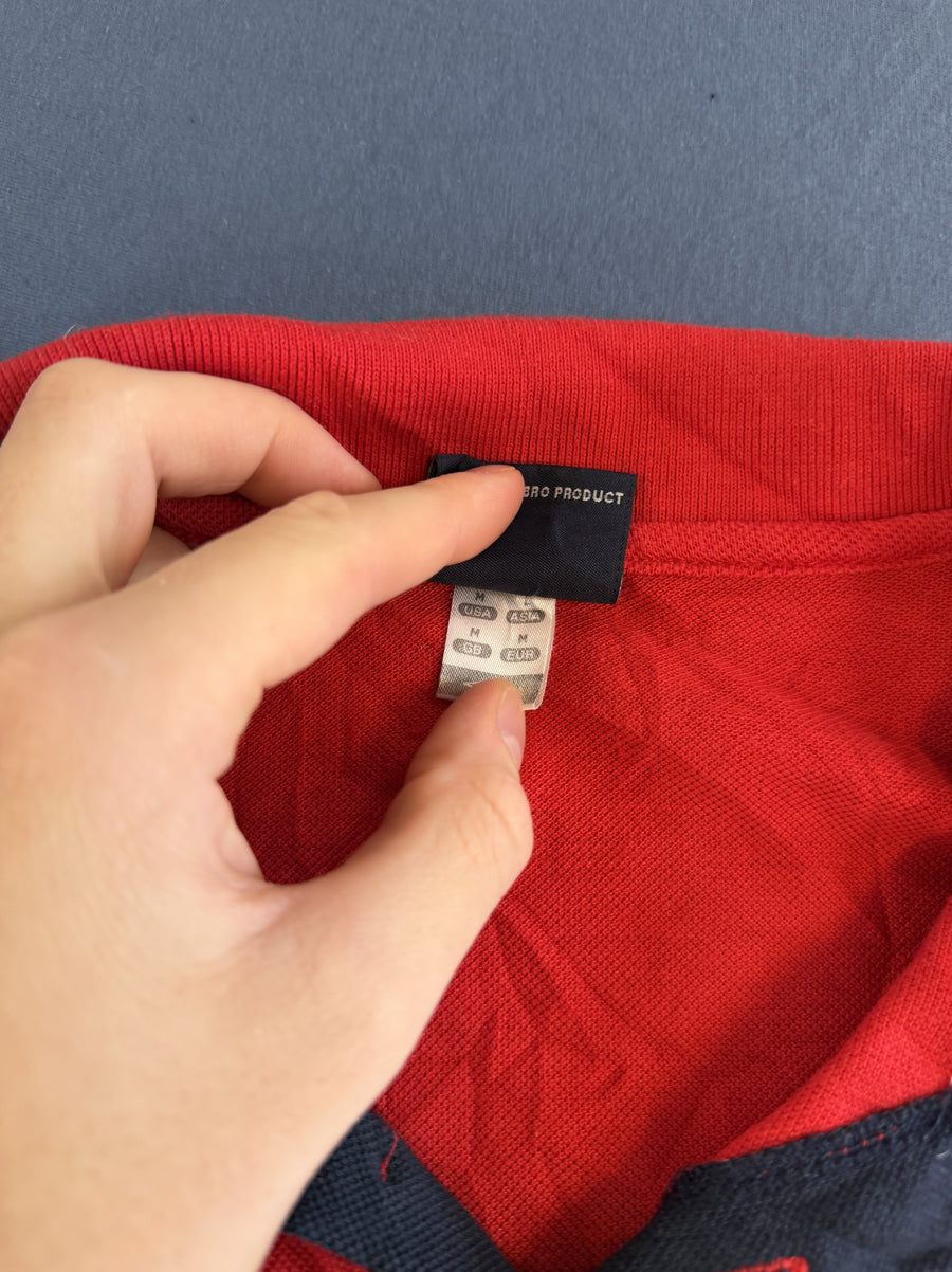 Rode Umbro polo (sportshirt), maat M