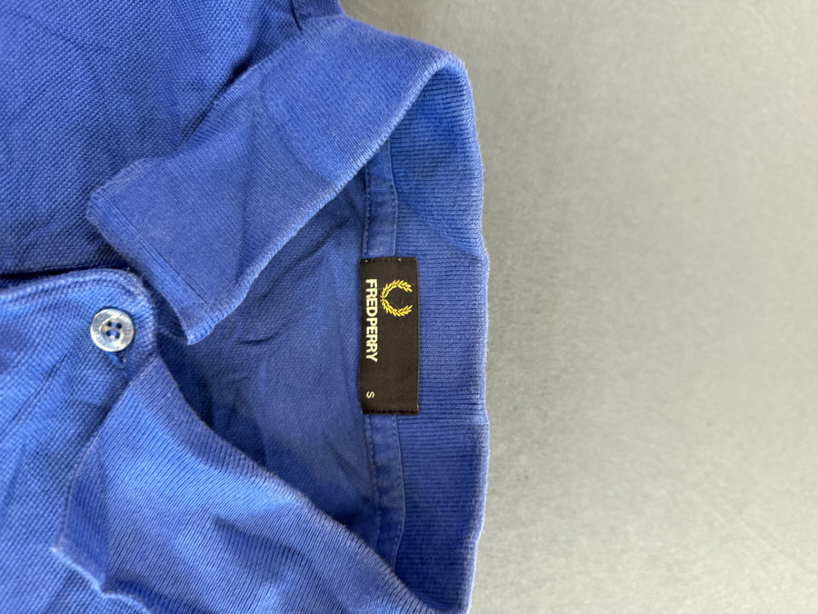 Blauw Fred Perry poloshirt (piquépolo / tennisshirt), maat S
