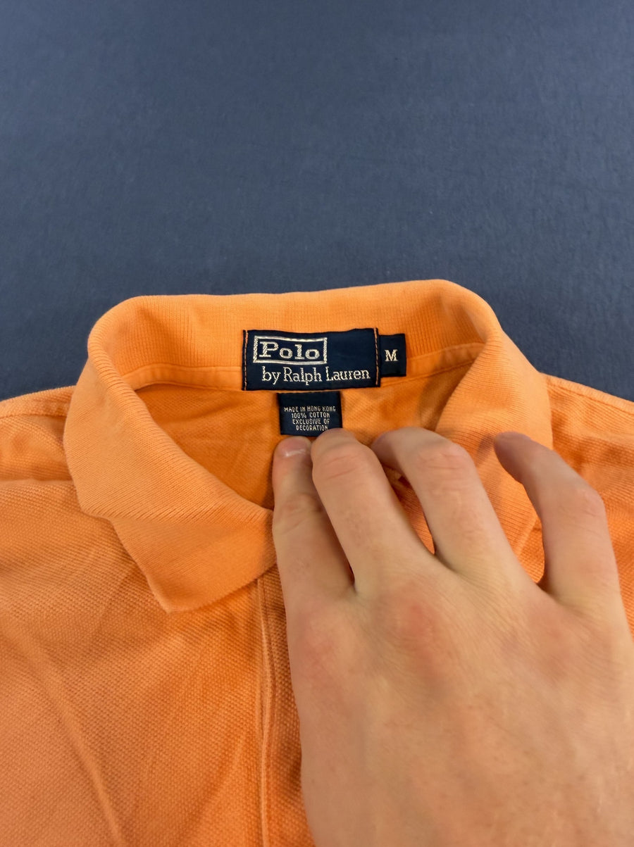 Oranje poloshirt van Ralph Lauren (polo), maat M