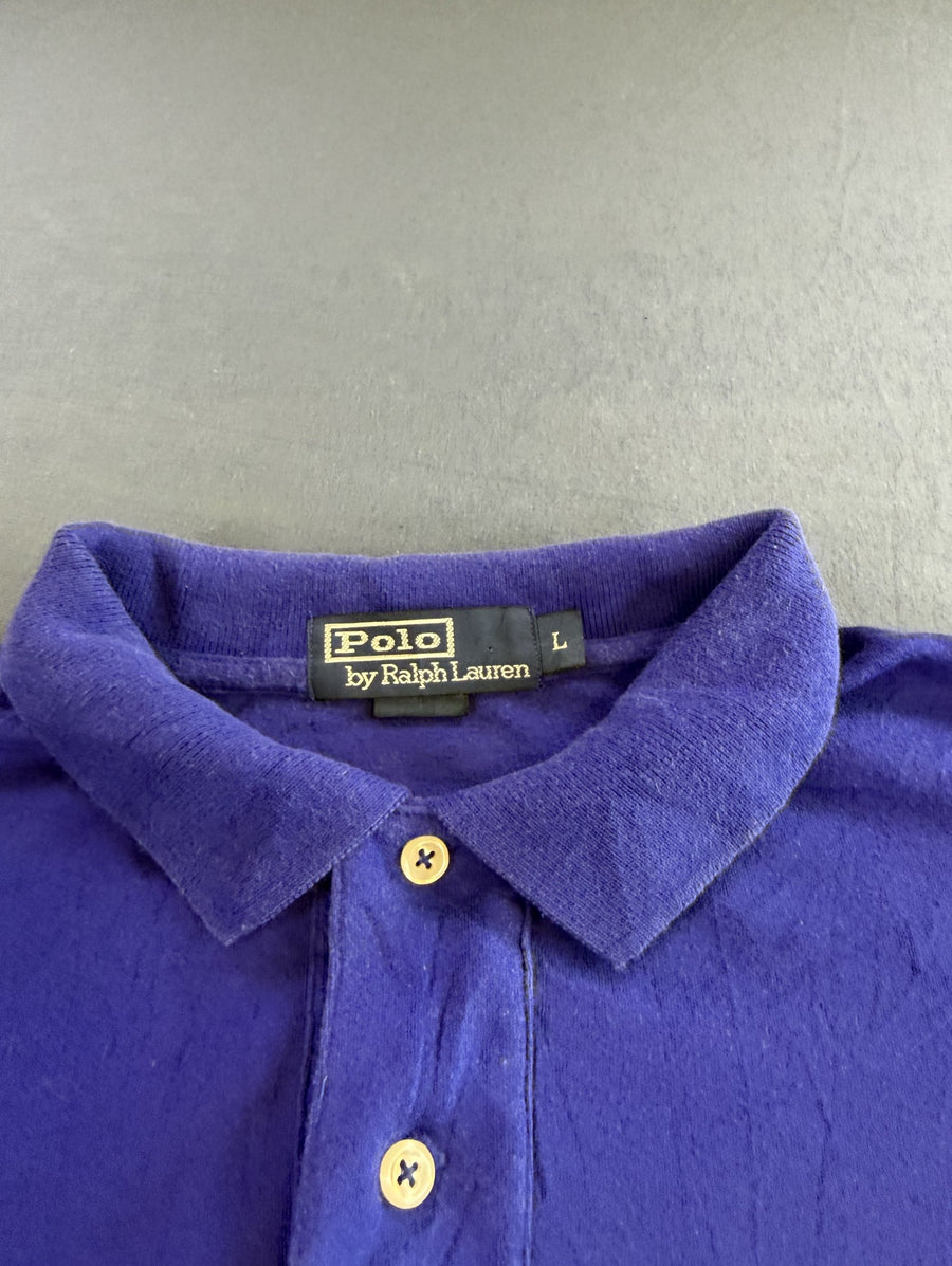 Blauwe Polo Ralph Lauren (Polo / Piqué Shirt), Heren Classic Fit, Maat L