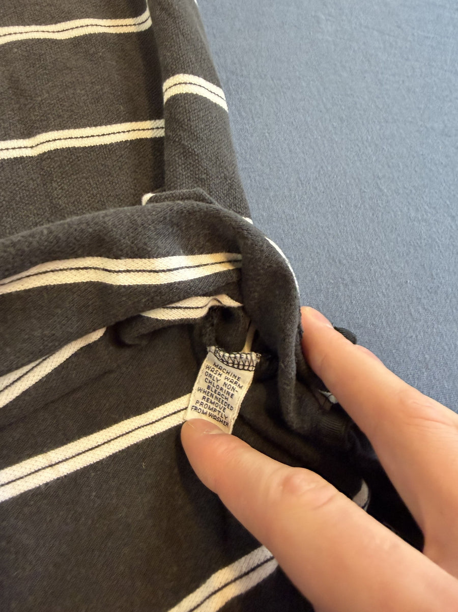 Zwarte piqué polo van Polo Ralph Lauren, maat M (poloshirt / golfpolo)