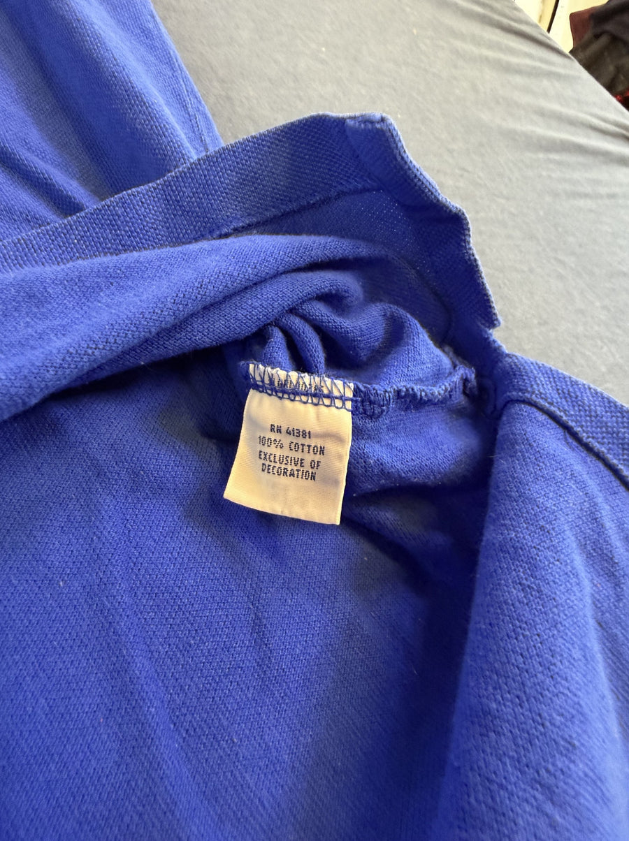 Periwinkelblauw Polo Ralph Lauren Piqué Heren Maat XL (Poloshirt / Polohemd)