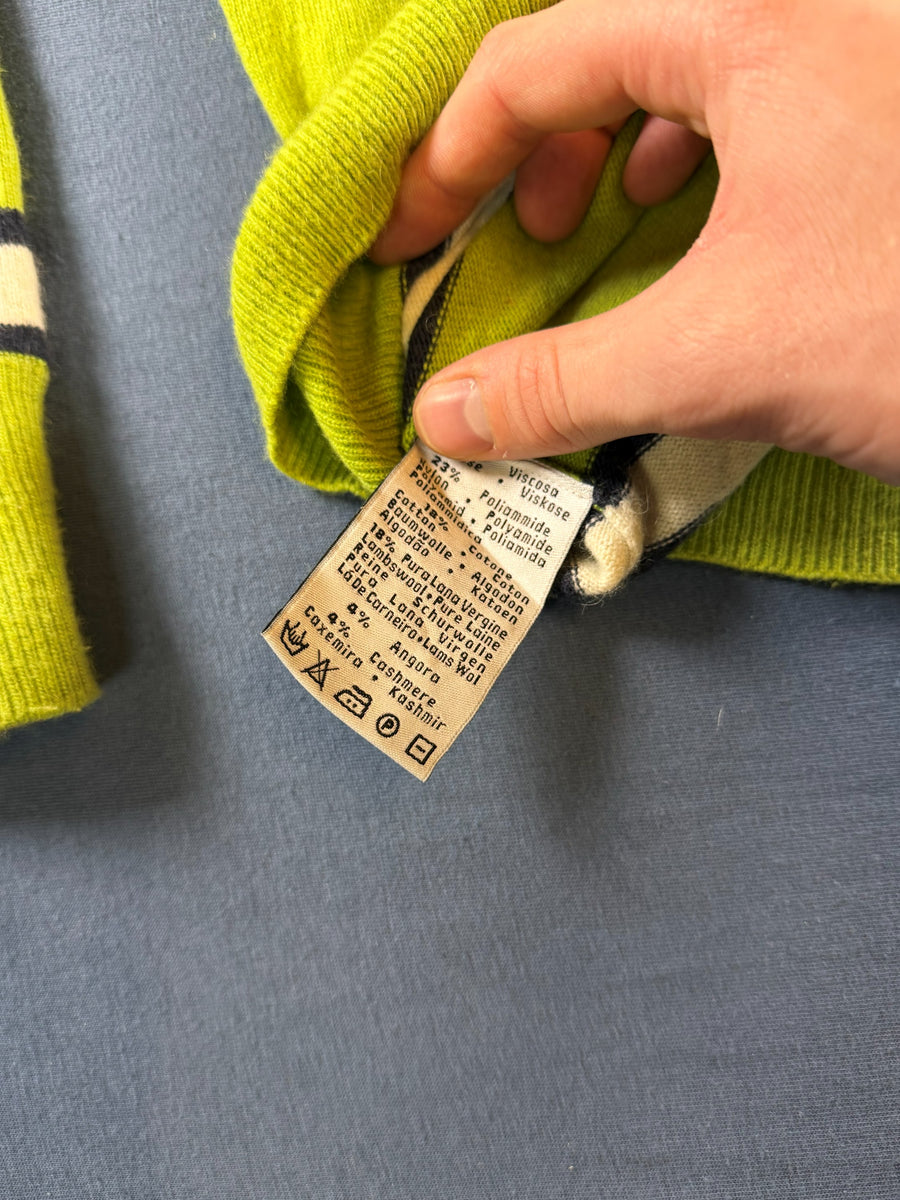 Robe di Kappa Trui groen gestreept