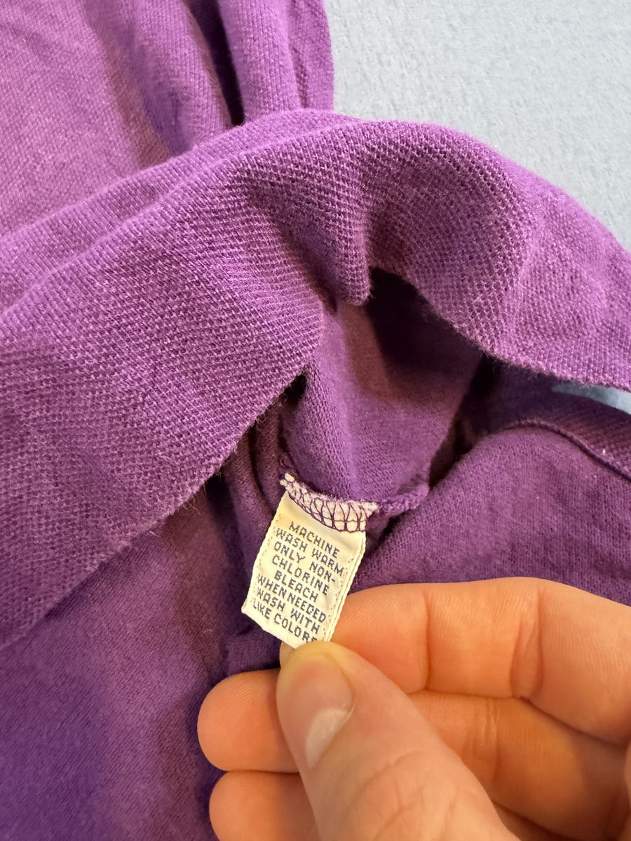 Paars poloshirt van Polo Ralph Lauren (piqué polo), maat XL
