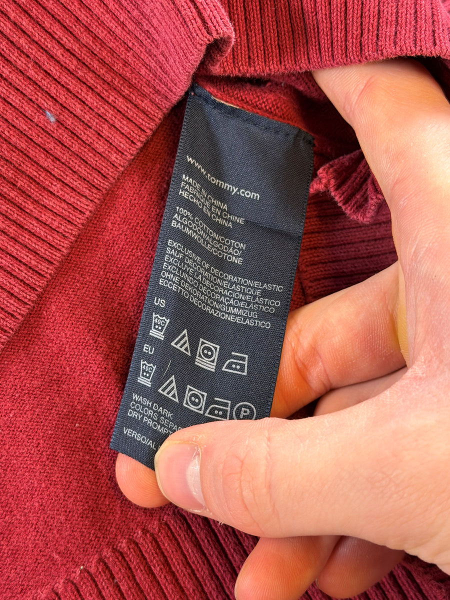 Tommy Hilfiger Trui rood geruit