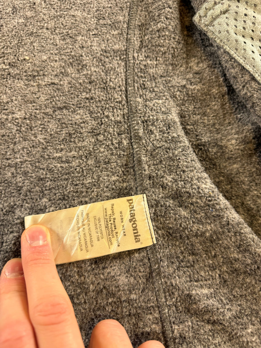 Patagonia Synchilla fleece vest grijs dames maat S fleecevest fleecejack