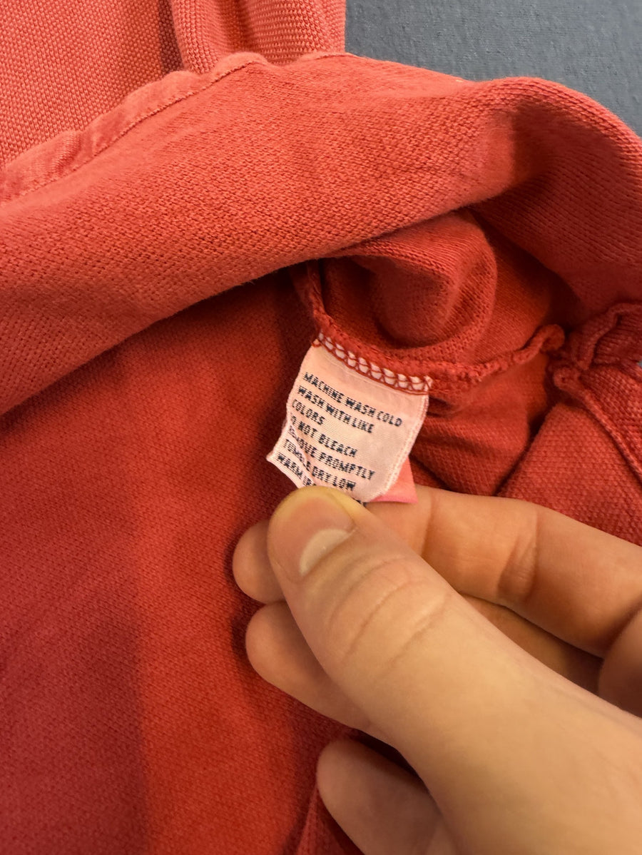 Rood piquéshirt Polo Ralph Lauren – maat M (poloshirt / tennisshirt, Custom Fit)