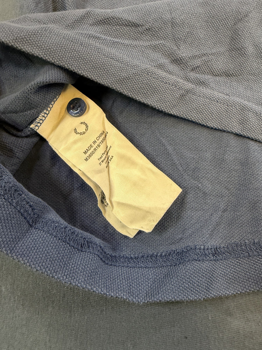 Blauwe Fred Perry M3600 Twin Tipped (poloshirt / piqué polo), maat M