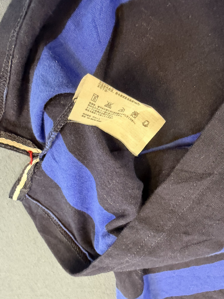 Blauwe Nautica poloshirt (polo), US Sailing editie, jaren 90