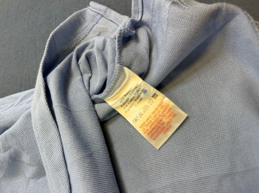 Blauwe Umbro top in piqué (polo / piquéshirt), maat M