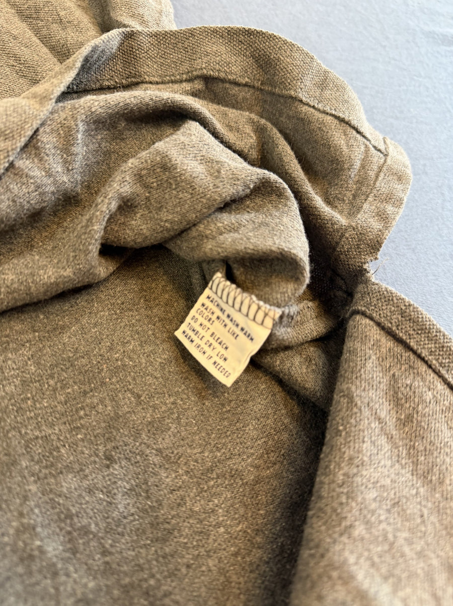 Grijs Polohemd (Polo Ralph Lauren Piquéshirt), Heren Maat L