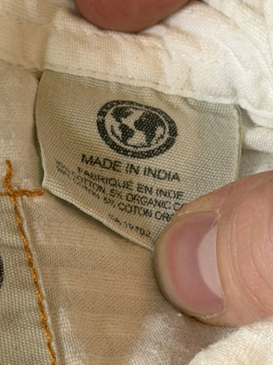 Timberland overhemd wit maat XL seersucker