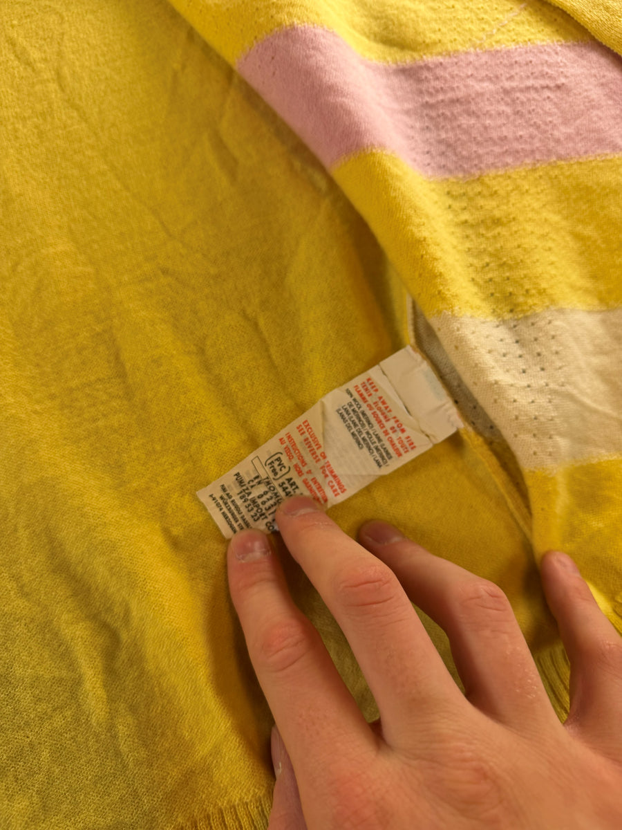 Puma Vest geel gestreept