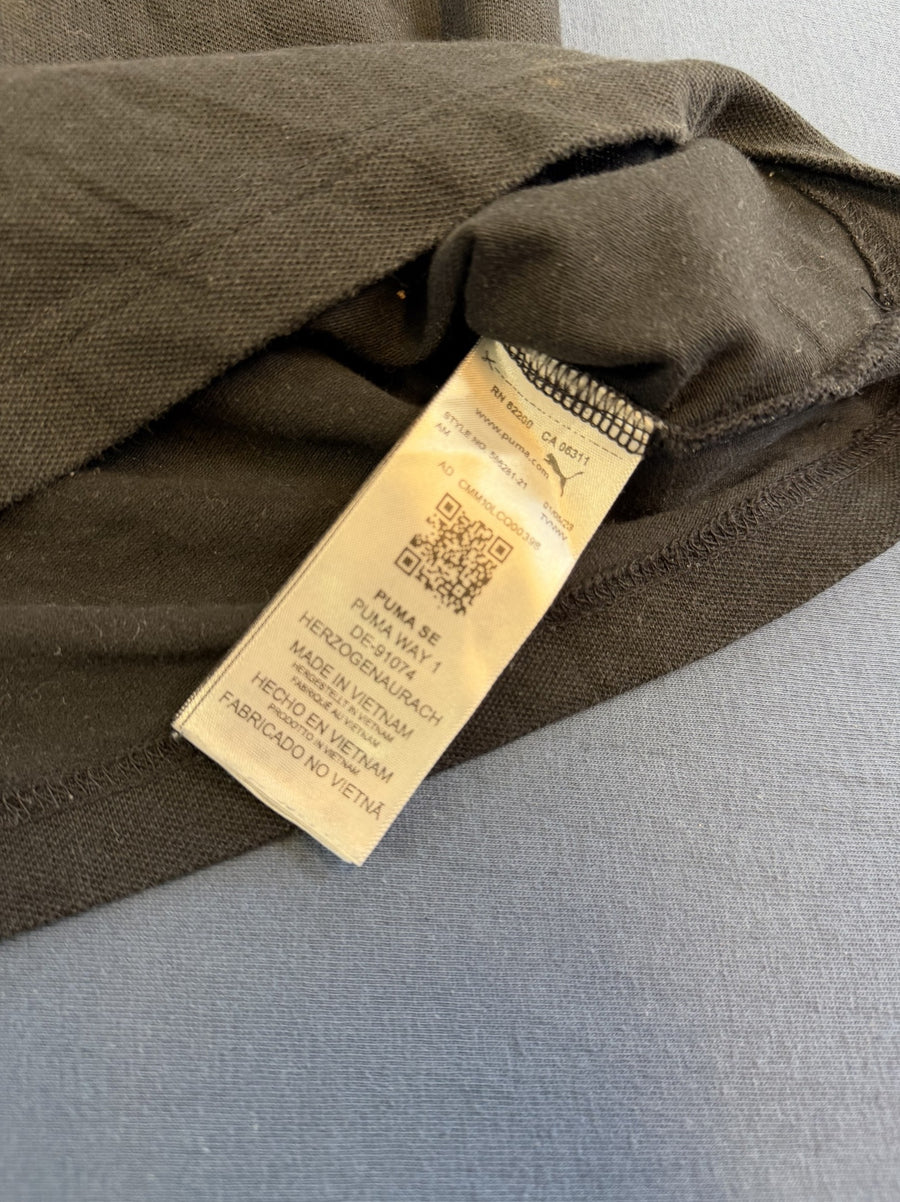 Zwart Puma heren polo maat M (poloshirt)