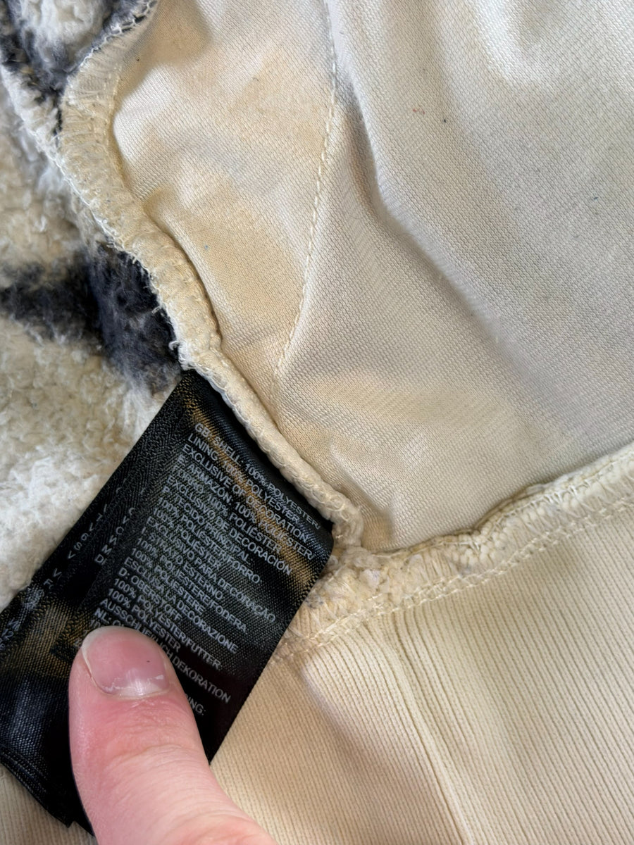 The North Face Fleece vest beige print