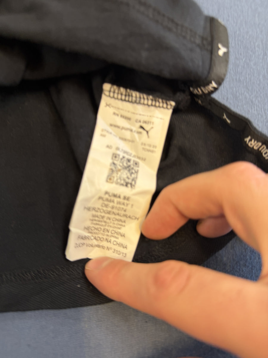 Zwart sportshirt van Puma (polo), maat S