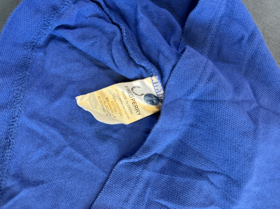 Blauw Fred Perry poloshirt (piquépolo / tennisshirt), maat S