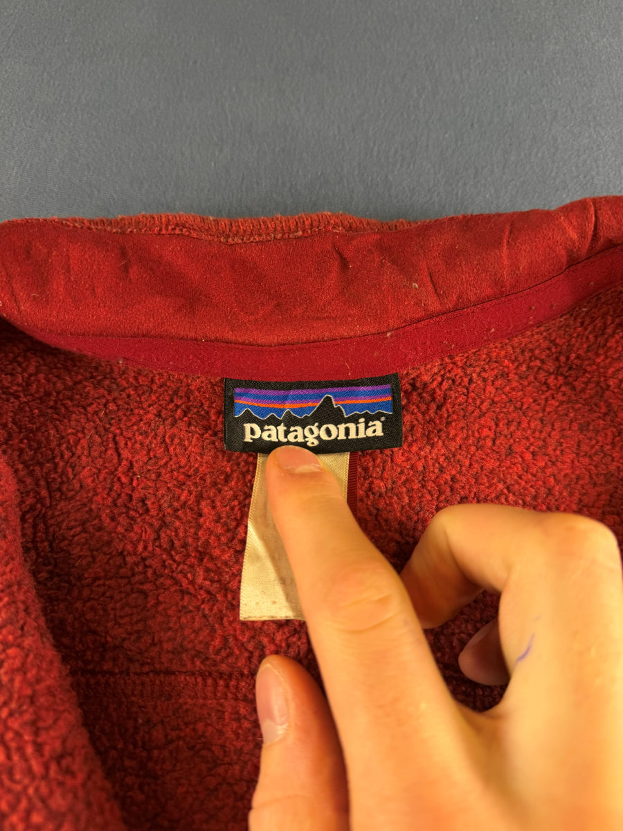 Patagonia Fleece vest rood