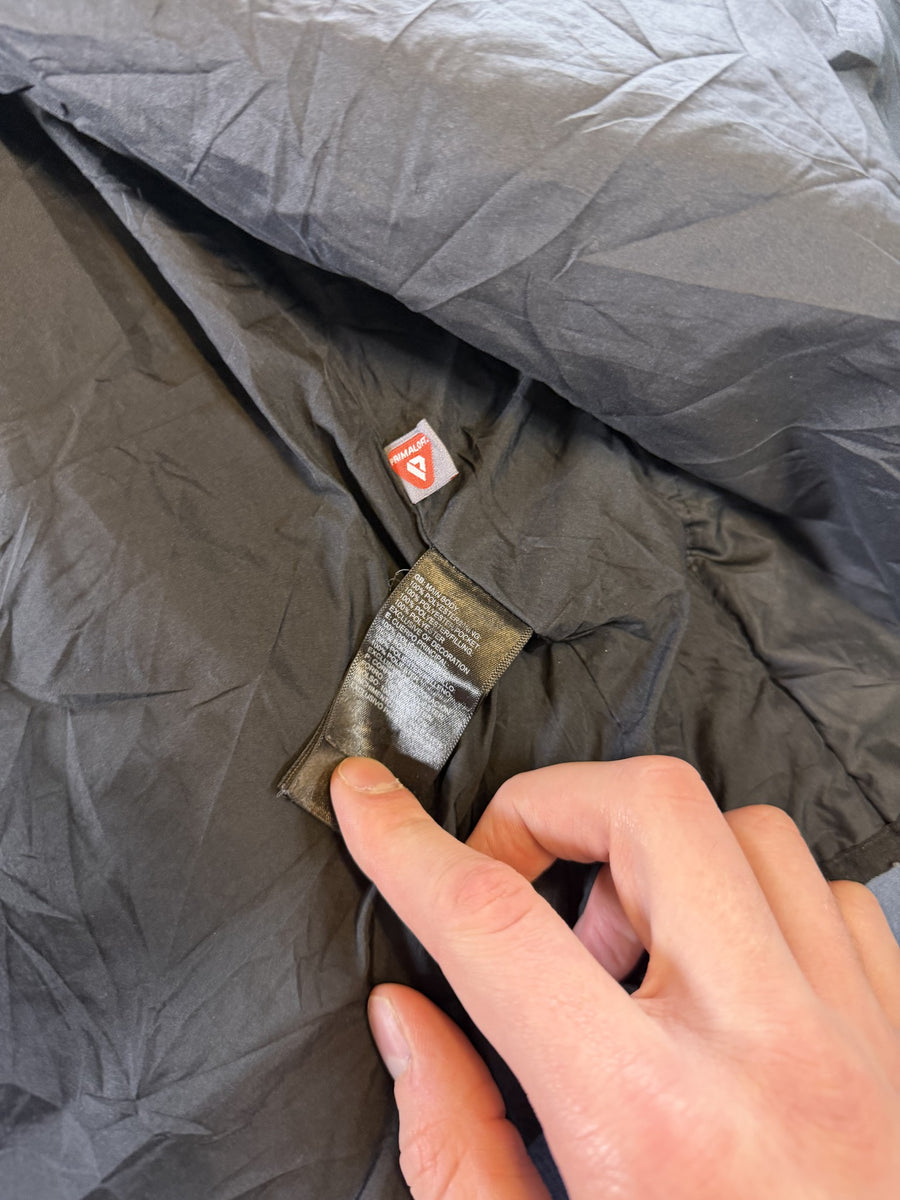 The North Face Gewatteerde jas grijs