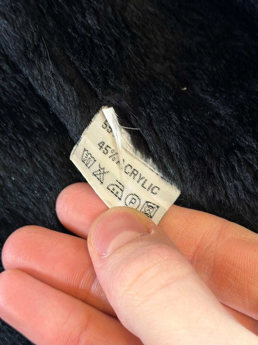 Vintage Dressing Afghaanse jas bruin dames maat M