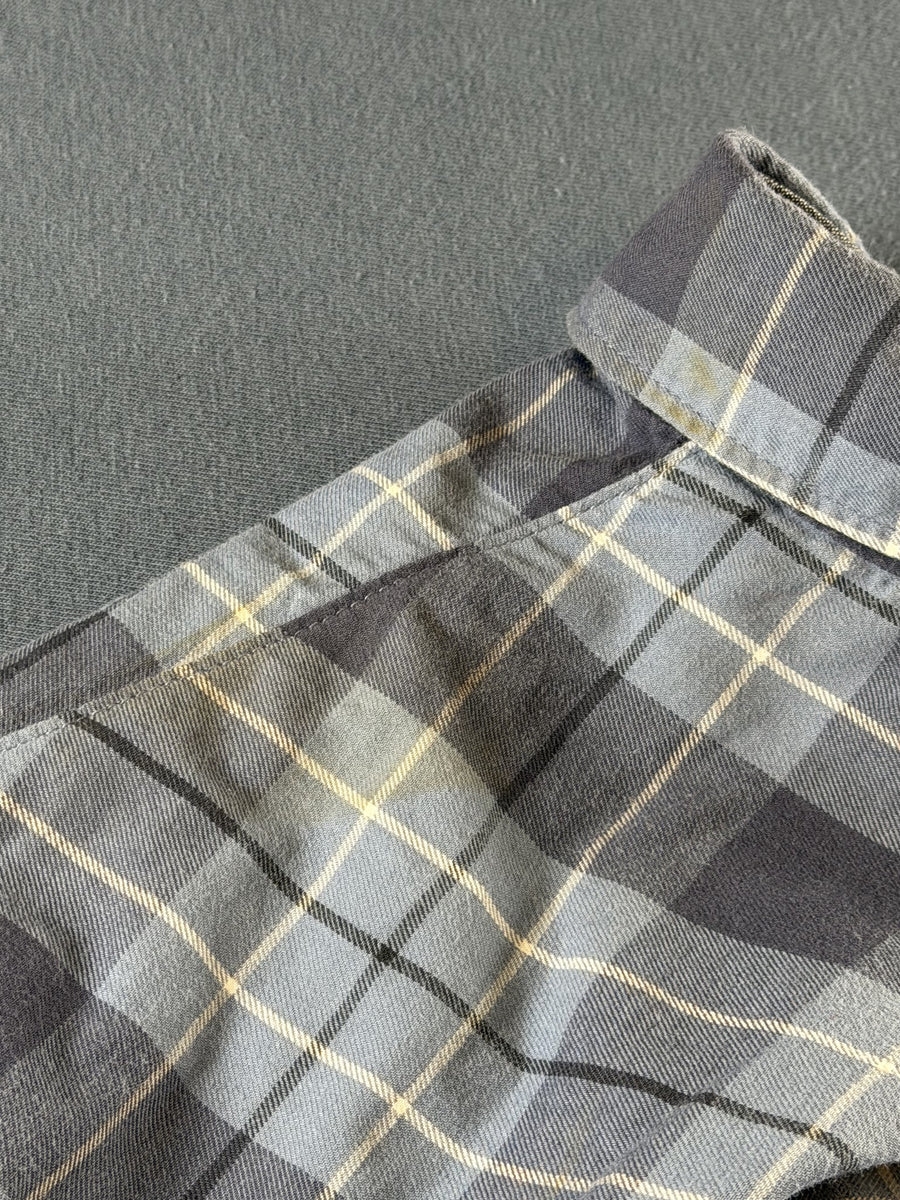 Tommy Jeans Blouse blauw geruit