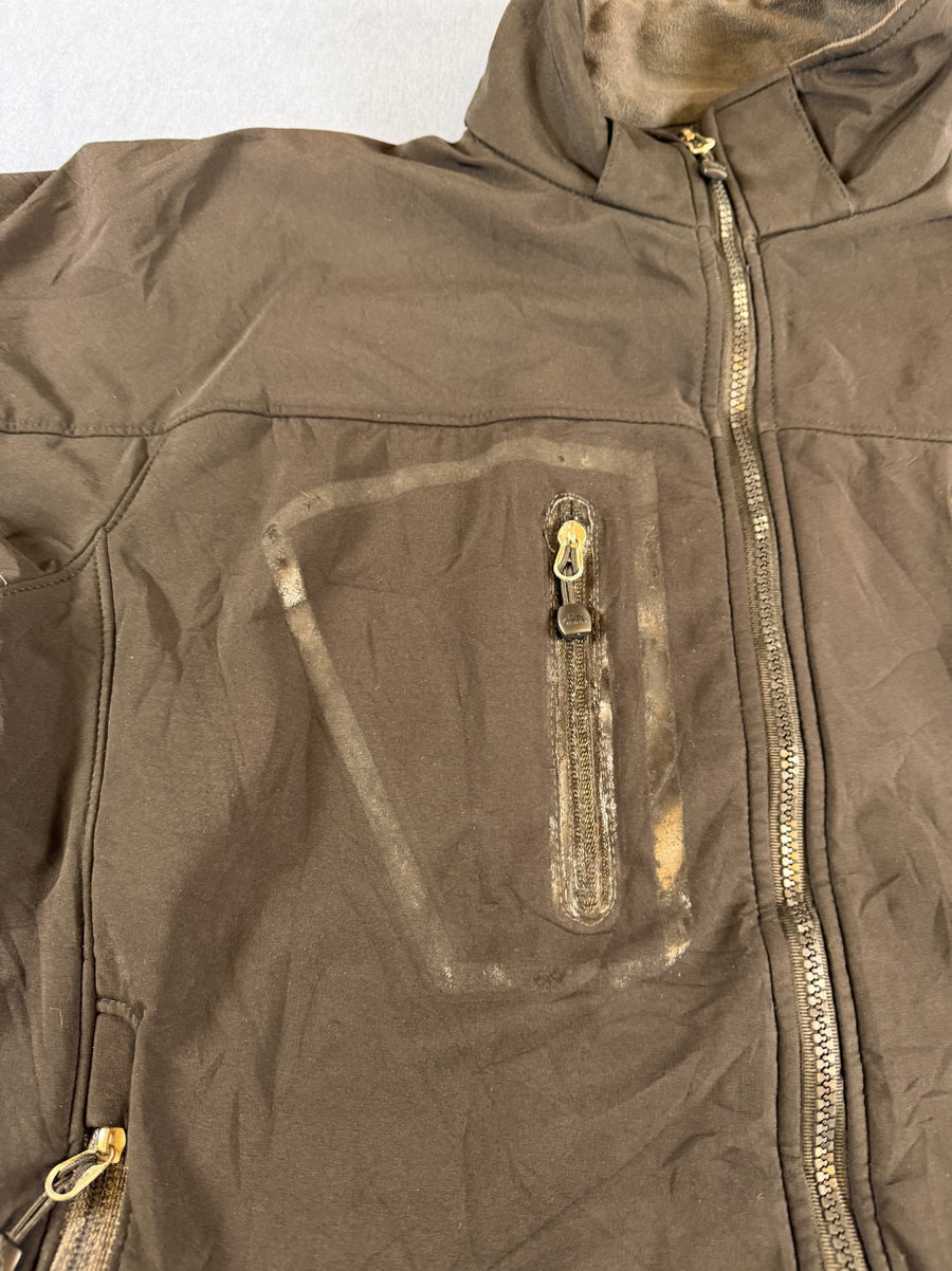 Zwarte The North Face outdoorjas heren (Gore-Tex regenjas / shelljas), Summit Series, maat L