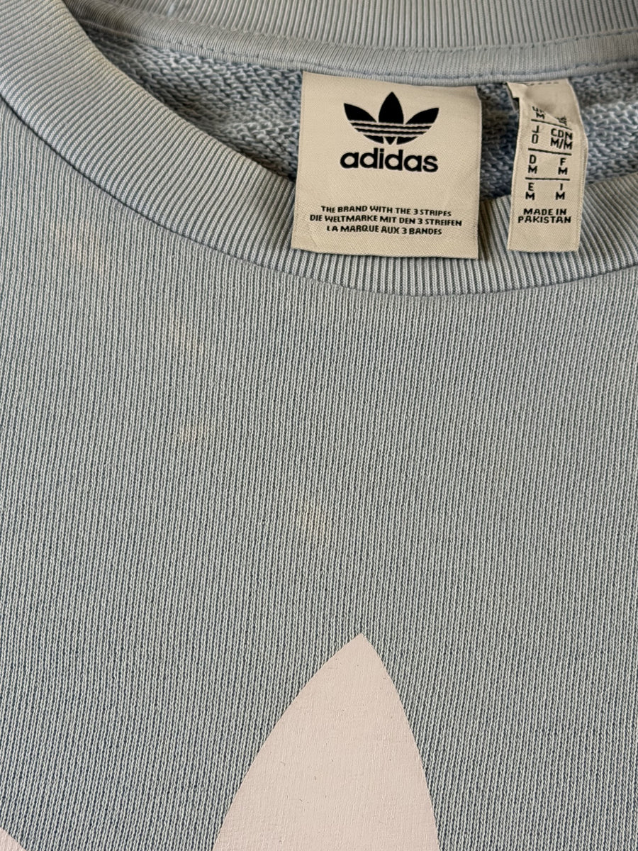 adidas Sweater blauw print