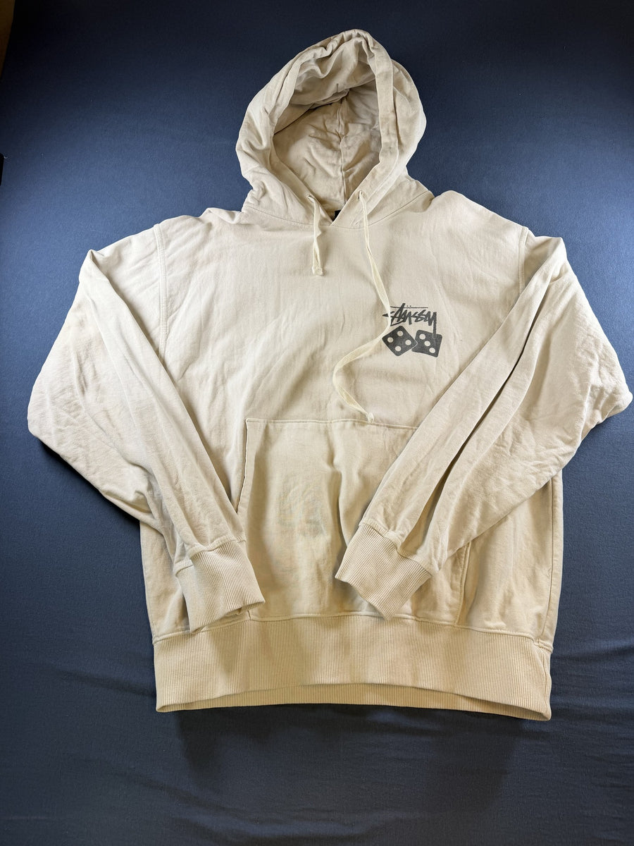 Stüssy Trui wit print